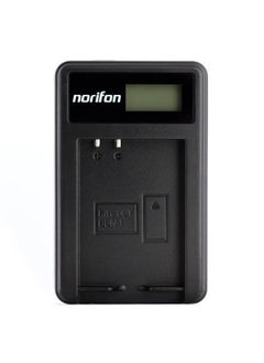 Norifon BLN-1 LCD USB Charger for Olympus E-M5, E-P5, OM-D E-M1, OM-D E-M5, Pen E-P5 Camera and More  - Image 1