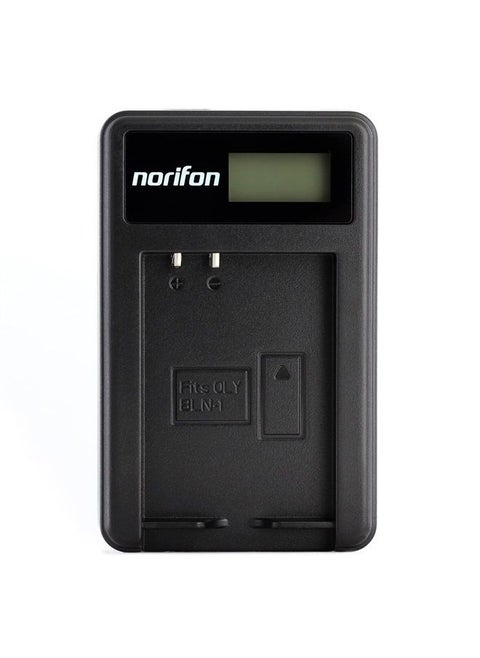 BLN-1 LCD USB Charger for Olympus E-M5, E-P5, OM-D E-M1, OM-D E-M5, Pen E-P5 Camera and More