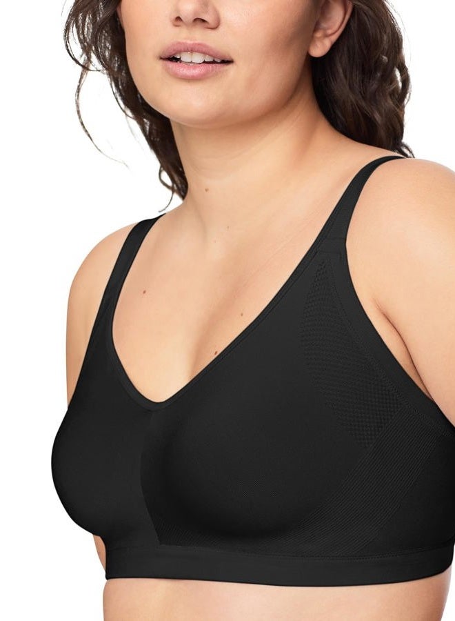 Warner's Women's T-Shirt Bra, Rich Black, S - Image 1