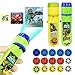 Yeelan 2PCS Projector Torch Projection Light Torches lamp Flashlight Dinosaur Sea Animals Space Animal 26 Letter Educational Learning Bedtime Night Light for ChildKids 120 Images 5 Themes - Image 4