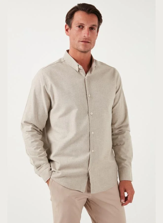 Buratti  Buratti Cotton Regular Fit Button-Down Collar Winter Shirt Men's SHIRT CF24W127079 for Men | Best Price UAE