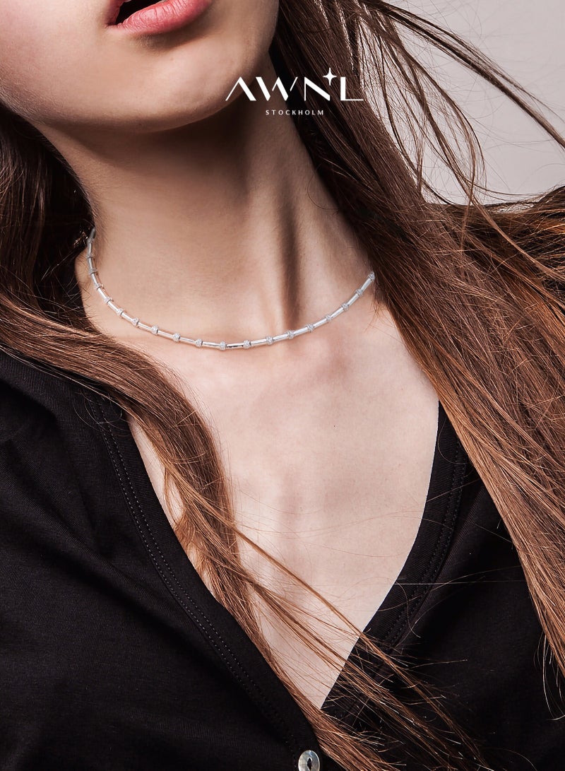 AWNL CoolChic Necklace for Women – Pendant with S925 Sterling Silver and 18K Gold Plating, Middle East Exclusive Collection - Image 1