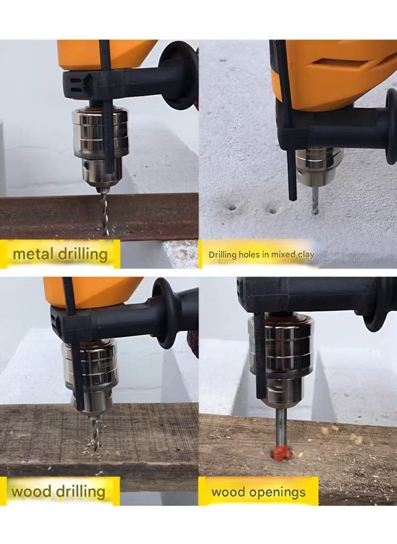 710W high power Hammer Drill, Industrial Grade ,Steel 13mm/Wood 35mm｜0-2800 rpm