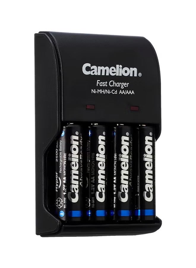 Camelion Camelion BC-1002A Fast Charger With 4 Battery 2500mAh  - Image 2