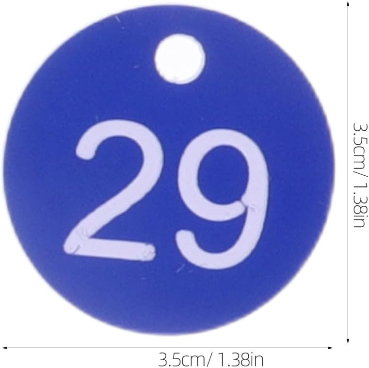 Multi-hub shipment dispatch NUOBESTY 50pcs Blue Plastic Key Tags with Number Marking 1-50 Engraved Id Labels for Cabinet Coding, Key Box Management, and Travel Bag Identification Salt resistant coating Chemical free General standard compliant quality Classic modern blend design All-item matching trendy build Light & sturdy All-round well-engineered practical build Global upgraded economical craftsmanship Gulf standard sizing alternatives Varied size selections Multi-demand compliant quality General need oriented design Remote village delivery cover Most item matching trendy design Freeze crack proof Fixed delivery schedule Global production standard crafted No overseas transit wait Ready post purchase fulfill Globally selected raw material Cleaner resistant All user friendly build Multi-use upgraded craftsmanship Varied global sizing picks - Image 2