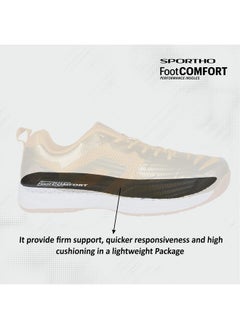 Nivia Super Court 2.0 Badminton Shoes | The Pinnacle Of Court Excellence | Perfect For Badminton, Pickleball, And Padel | Precision Comfort And Exceptional Court Play | (Golden) | Size Uk10  - Image 5