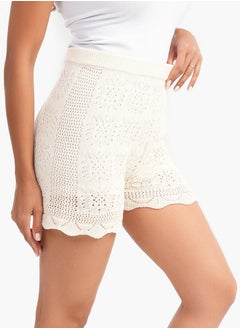 Carina beach-perforated-short 