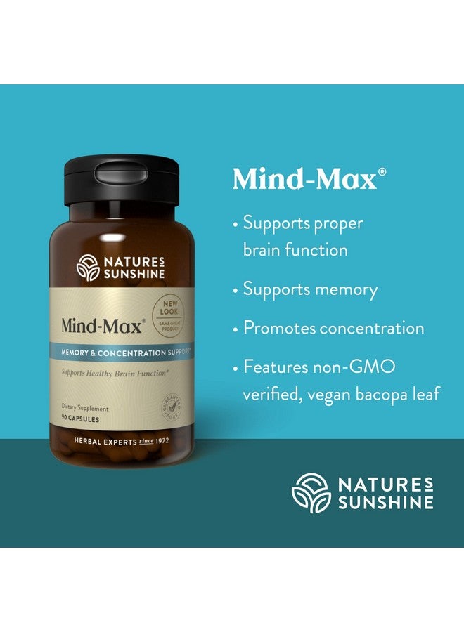 Nature's Sunshine Mindmax 90 Capsules - Image 5