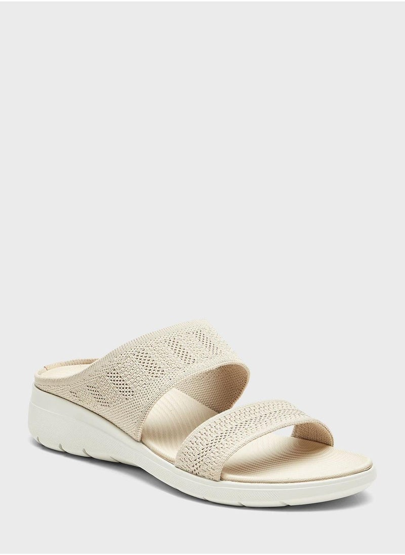 shoexpress Double Strap Wedge Sandals - Image 3