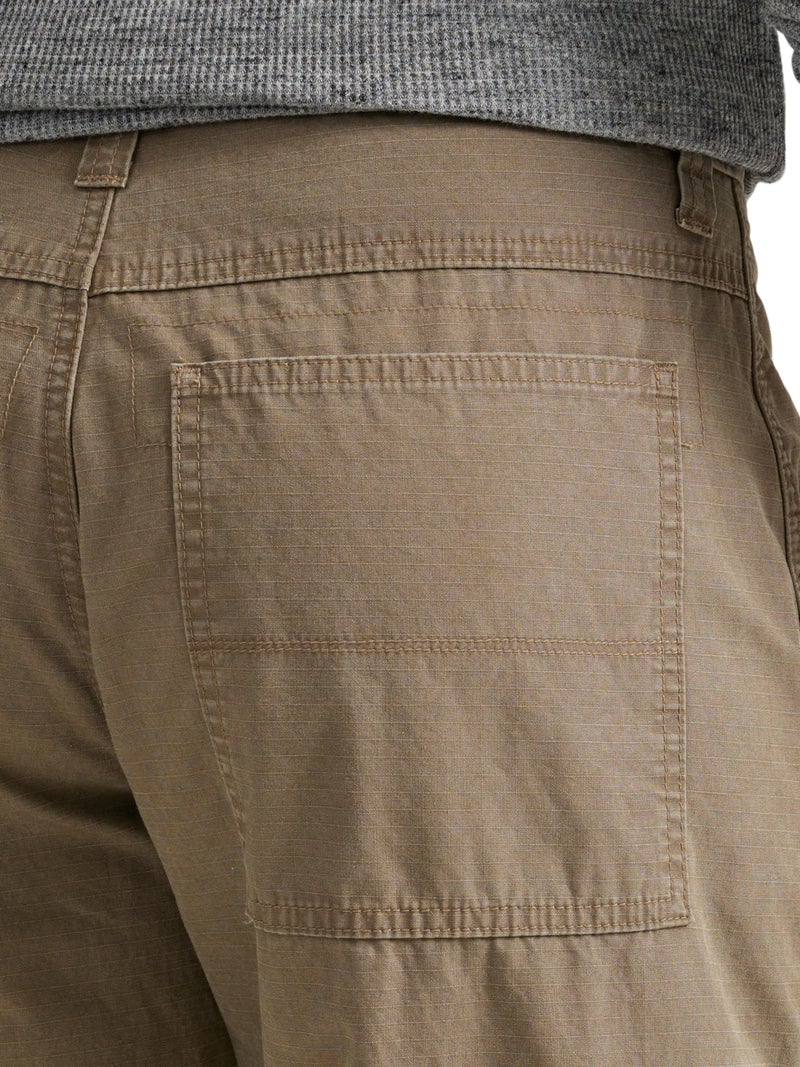 Wrangler Authentics Twill Relaxed Fit Cargo Pant, Military Khaki Ripstop, 38W x 30L - Image 2