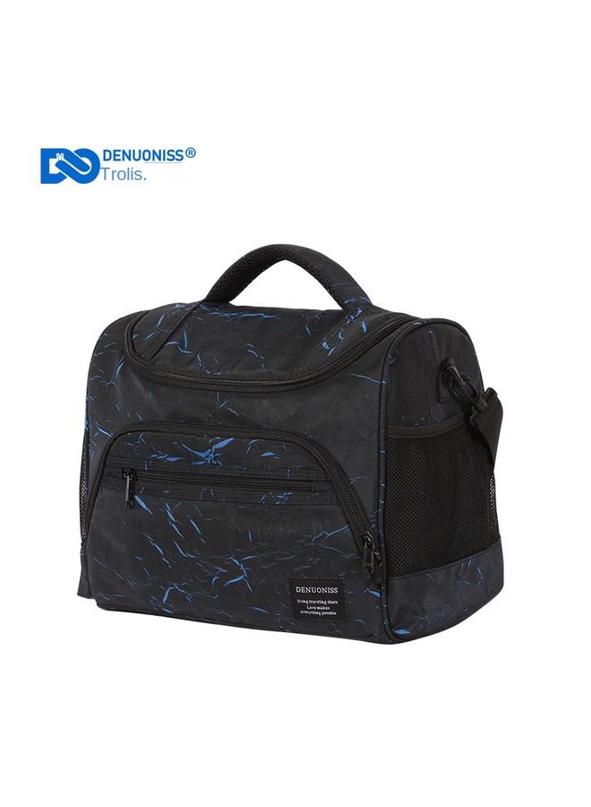 الأزرق جي دبليو حزمة ترموستات رقائق الألومنيوم الجديدة من Trolis أنيقة ، حقيبة ثلجية مبردة على كتف واحد مع الأرز الطازج - Image 2