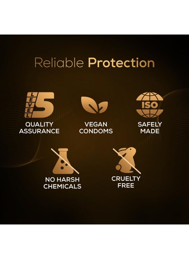 Manforce واقيات ذكرية مانفورس كينج دوتس إكسترا منقطة وغير منكهة، 10 قطع × 2 - Image 3