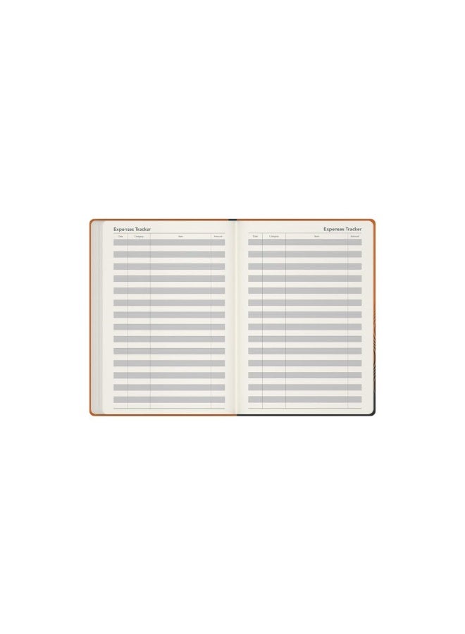 Collins Debden Collins Balance 12 Month Planner, July 2025-July 2026 Week-to-View Diary, A5 Hard Cover, Orange  - Image 3
