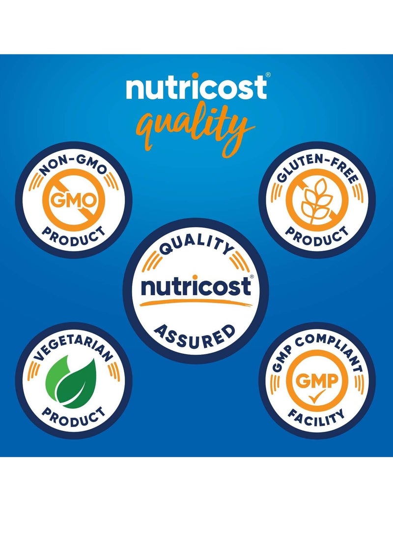 Nutricost Magnesium + Capsules 420mg 120 Caps - Image 3