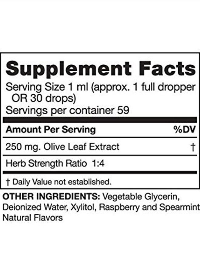 Seagate Products Liquid Olive Leaf Extract for Kids 2 Ounce - Image 2