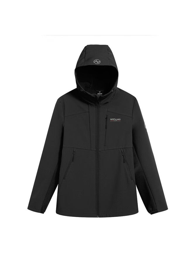 Northland Outdoor Men's Windproof And Water-resistant Soft Shell Jacket, Hiking And Mountaineering, Triple Protection, Oil-proof And Stain-resistant Coat - Image 5