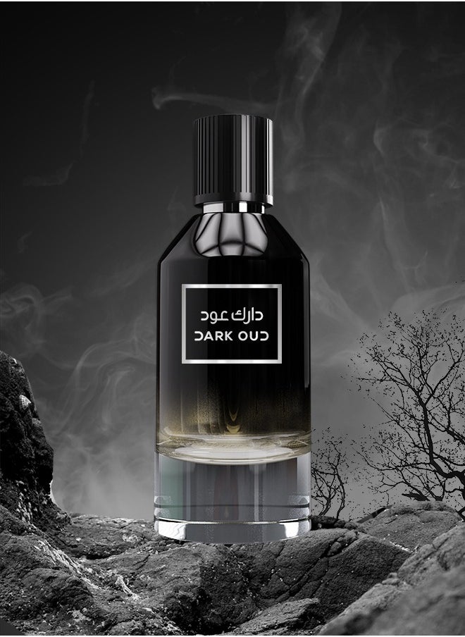 Al Hunaidi Perfumes - Dark Oud by HUNAIDI Perfumes for Men 85ml | Exotic Arabic Oud Perfume for Men | Long Lasting Perfume for Men | Rich and Masculine Fragrance with Saffron and Patchouli Notes - Image 1