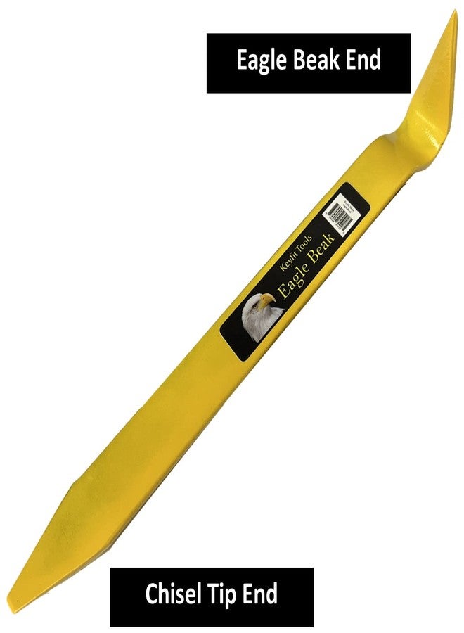Keyfit Tools أداة سحب دبابيس الأرضيات الخشبية الصلبة من Keyfit Tools Eagle Beak، أداة سحب دبابيس الجدران الجانبية لدبابيس السياج مقاس 16 و18، مقاس 2 بوصة، متوافقة مع Bostitch وجميع أنواع مسامير التثبيت الإنشائية. - Image 4