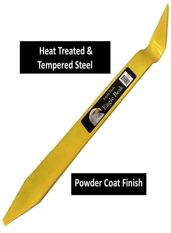 Keyfit Tools أداة سحب دبابيس الأرضيات الخشبية الصلبة من Keyfit Tools Eagle Beak، أداة سحب دبابيس الجدران الجانبية لدبابيس السياج مقاس 16 و18، مقاس 2 بوصة، متوافقة مع Bostitch وجميع أنواع مسامير التثبيت الإنشائية. - Image 5
