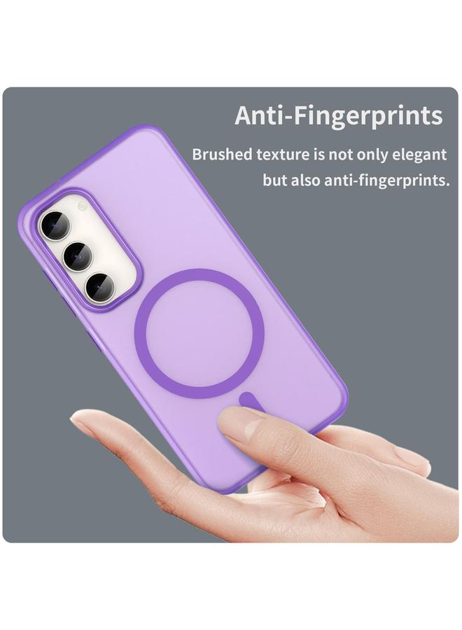 اس-توب جراب لهاتف Samsung Galaxy S23 5G MagSafe Frosted شفاف TPU + PC جراب هاتف بتغطية كاملة - Image 4