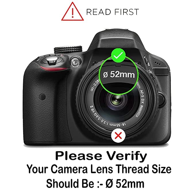 ZINROX® 52-77mm Step Up Lens Filter Adapter Ring, Set of 1 Piece - Size :-52mm to 77mm Stepping Ring - Image 3