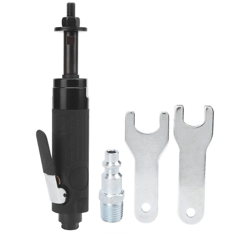 Straight Air Sander Polishing Machine 1 4 Inch Intake Low Noise High Torque For Car Woodworking - Image 2