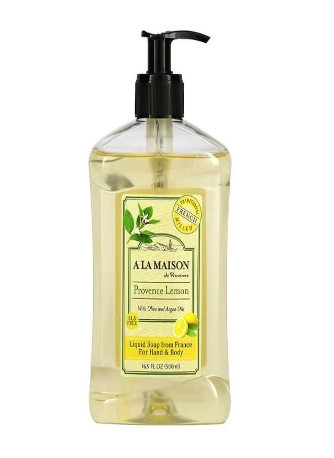 ALMONDINA Liquid Soap For Hands Body 16.9 fl oz 500 ml  - Image 1