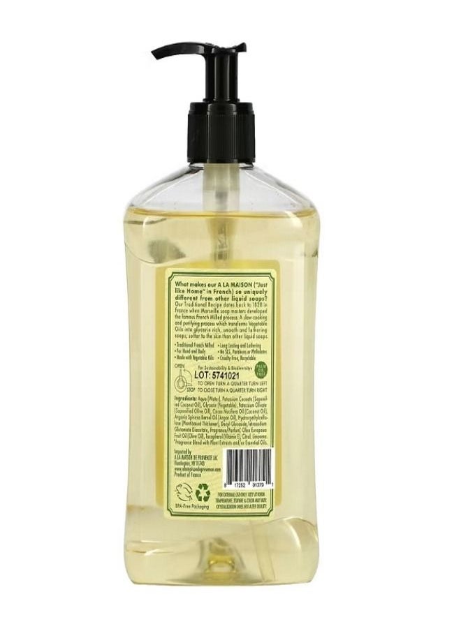 ALMONDINA Liquid Soap For Hands Body 16.9 fl oz 500 ml  - Image 2