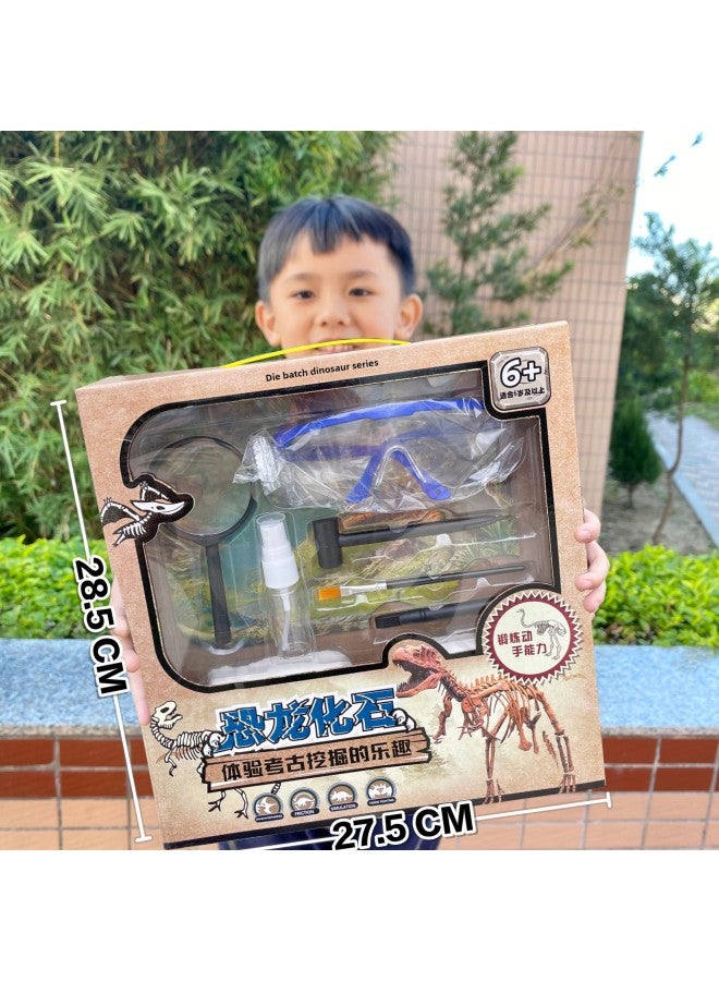 Children's Science, Education, Educational, Educational, Archaeological And Digging Toys Training Institutions Renewal Gifts Handmade DIY Digging Treasure Toys-Color:Archaeology Of Space Exploration In 2042 - Image 3