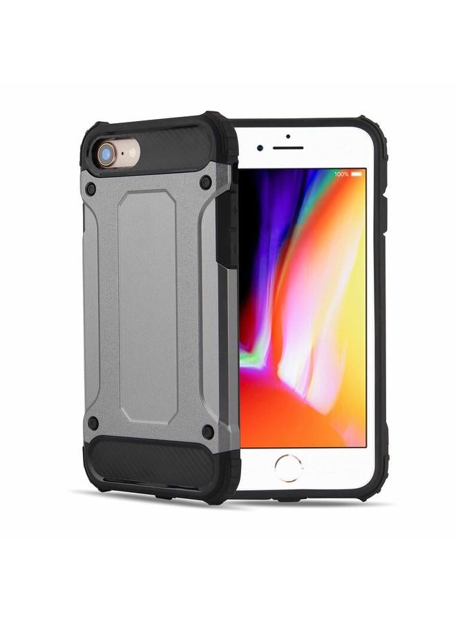S-TOP Case For iPhone SE 2022 / SE 2020 Magic Armor TPU + PC Combination Case - Image 1