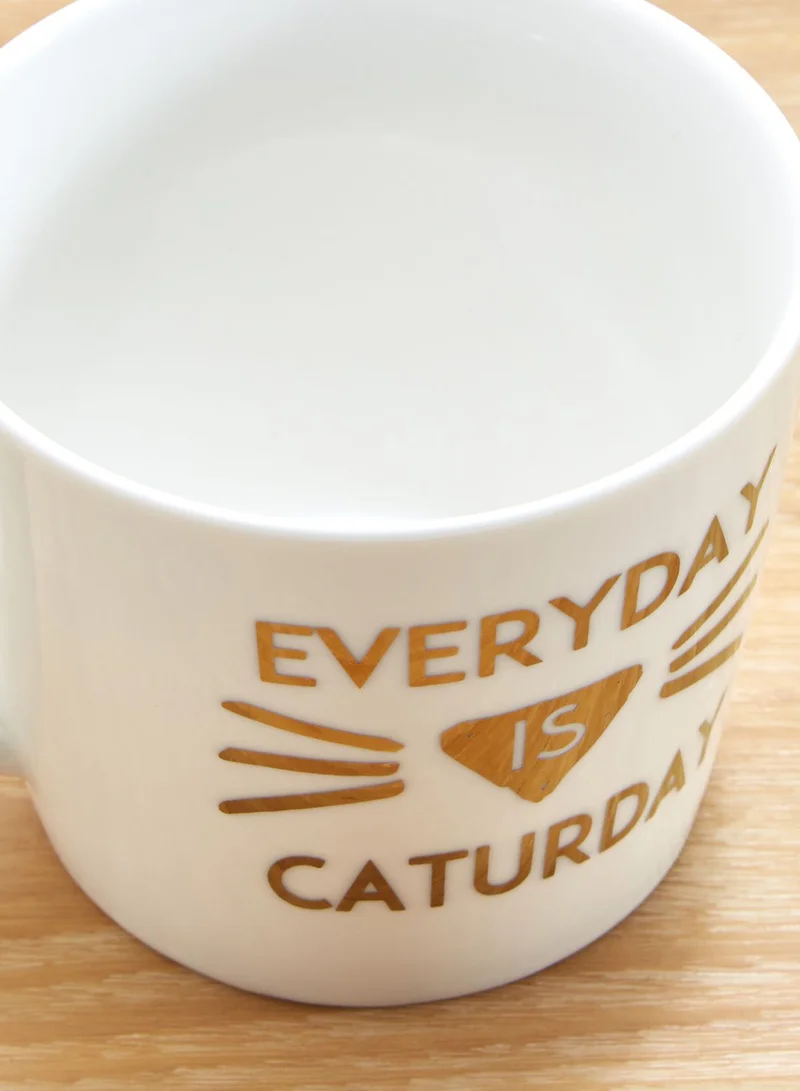 NEW LOOK Every Day Is Caturday Mug