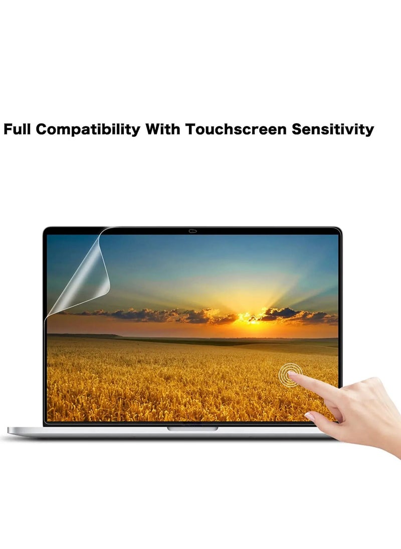 Generic 3 in 1 Case Compatible with 2022 MacBook Air 13.6 inch M4 Chip A3240 2025 and M3 Chip A3113 2024 and M2 Chip A2681 2022, Plastic Hard Shell Case & Keyboard Cover & Screen Protector, Matte Black  - Image 5