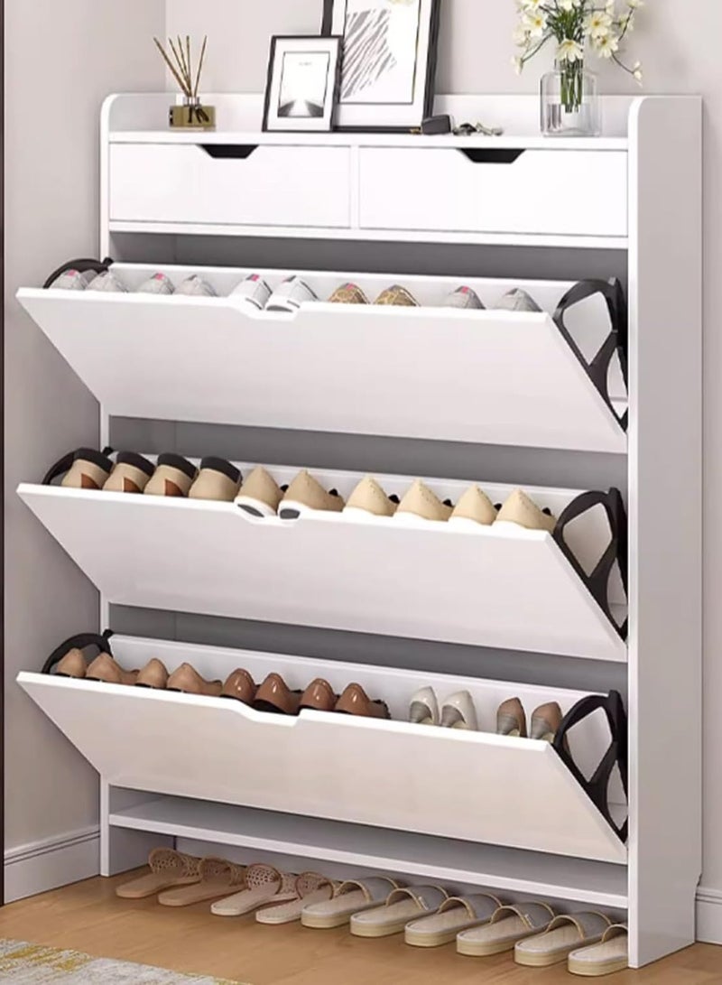 DubaiGallery shoe cabinet, household door locker, hall cabinet, entry door, multi-layer simple shoe rack, small apartment entrance cabinet - Image 2