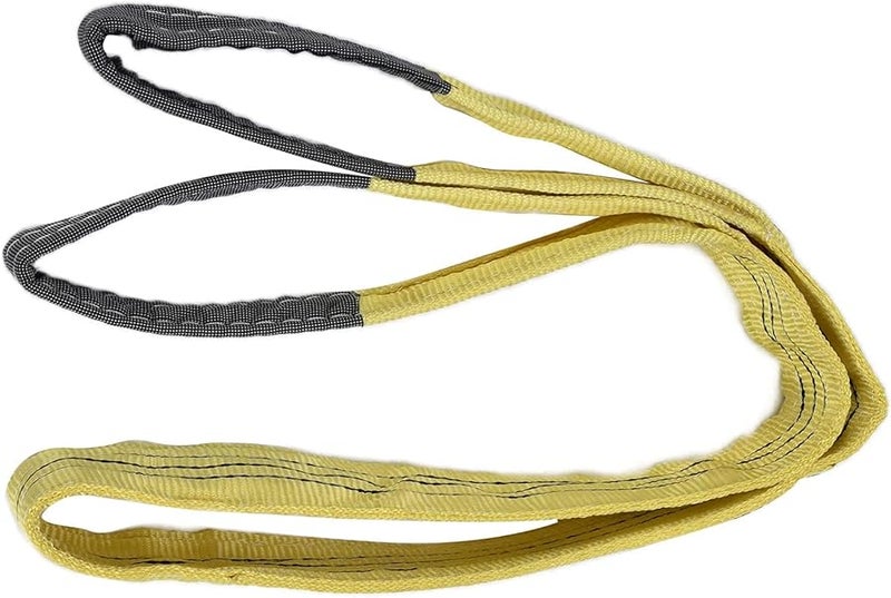 3T PES رافعة رفع أحزمة مسطحة سميكة مرنة للنقل والرفع والتحريك - Image 4