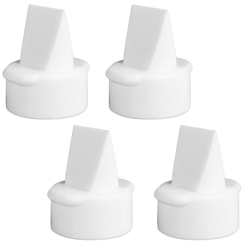 Nenesupply 4 pc Duckbill Valves Compatible with Lansinoh Pumps Parts and Breast Pumps Replacement to Lansinoh Valves Use with Signature Pro Smartpump Manual Pump