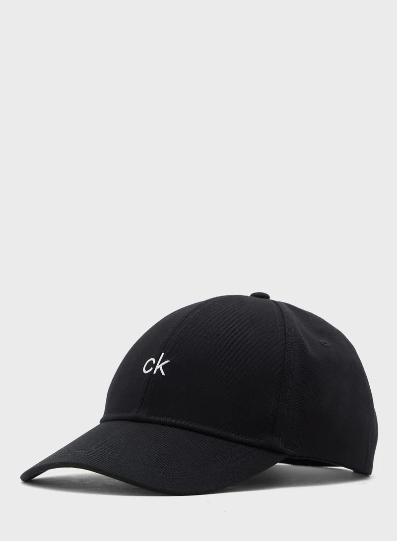 CALVIN KLEIN Logo Curved Peak Cap
