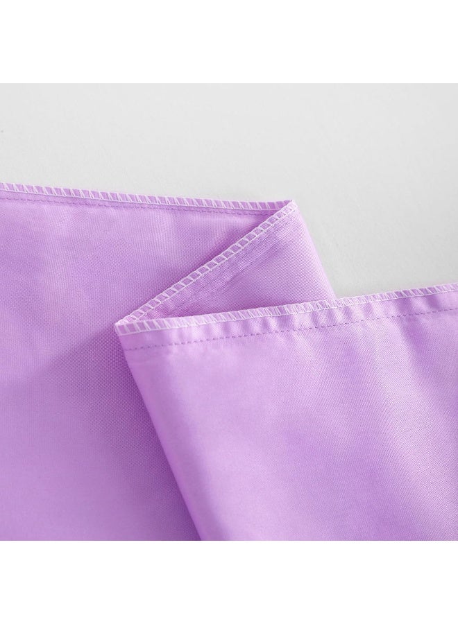 NTBAY 1800 Thread 100% Brushed Microfiber King Pillow Cases Set of 2  Super Soft and Cozy  Wrinkle  Fade  Stain Resistant with Envelope Closure 20x36 Pillowcases  20x36 Inches  Light Purple - Image 5