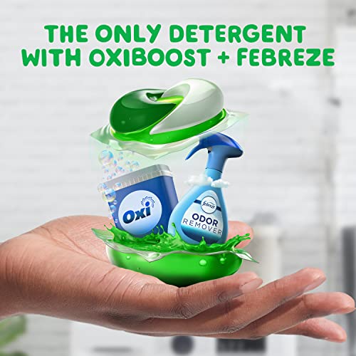 Gain Flings Laundry Detergent Pacs, 112 Count, Super Fresh Blast Scent, with Odor Defense, HE Compatible, with Febreze and Oxi - Image 2