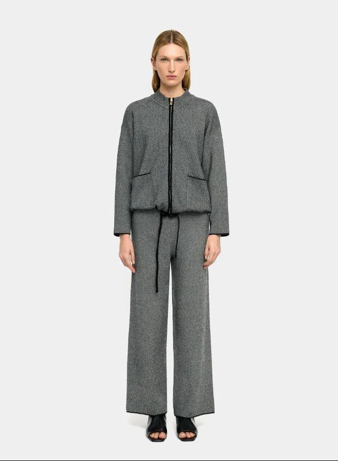 بارفوا بنطلون محاك بخصر مطاطي