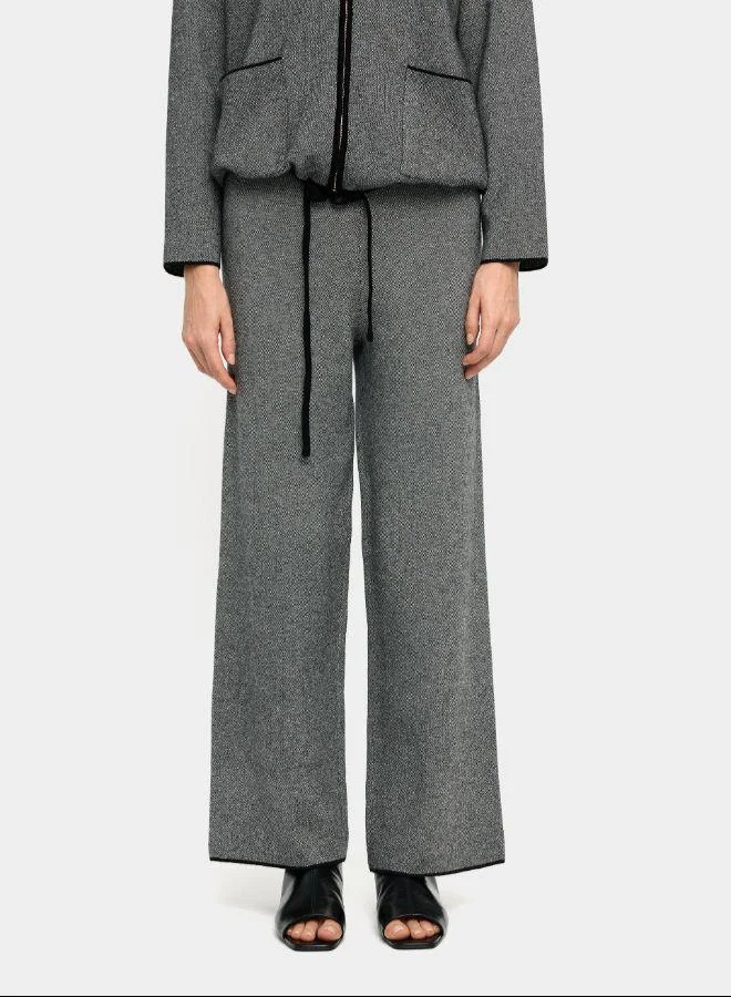 بارفوا بنطلون محاك بخصر مطاطي