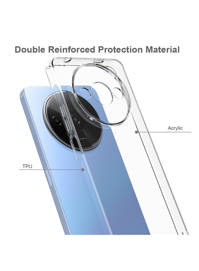 S-TOP Case For Redmi A3x Scratchproof Acrylic TPU Phone Case - Image 3