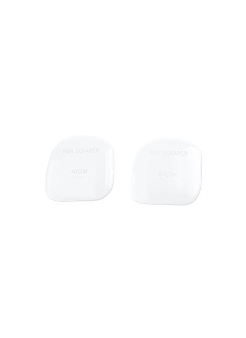 Fox Run Fox Run Nylon PotPan Scraper Set of 2 White 