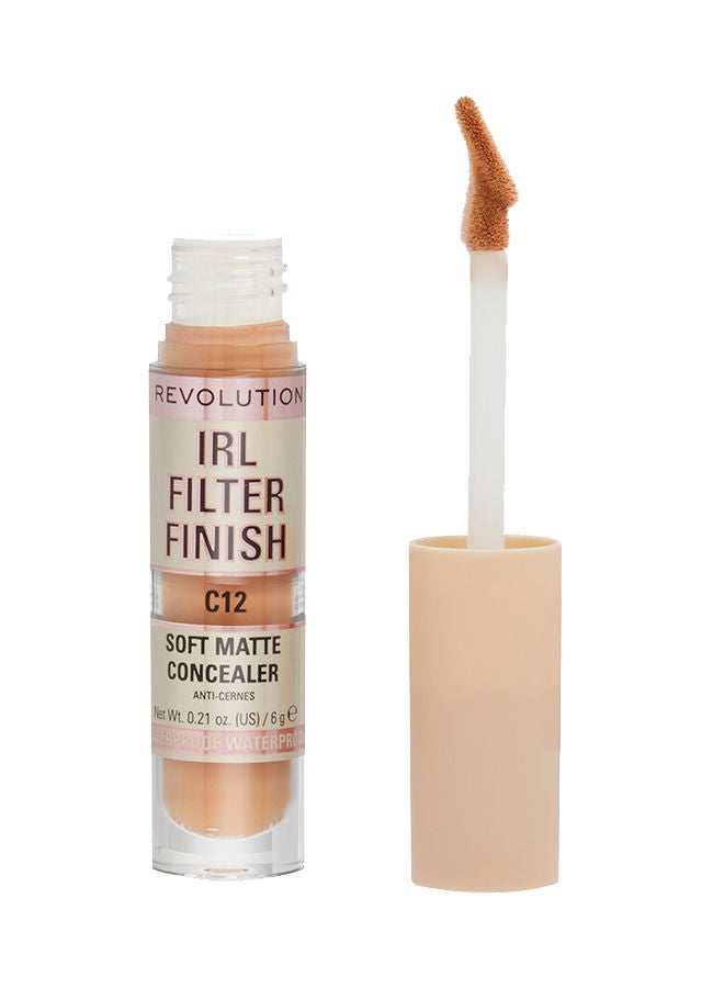 REVOLUTION Makeup Revolution IRL Filter Finish Concealer C12 - Image 1