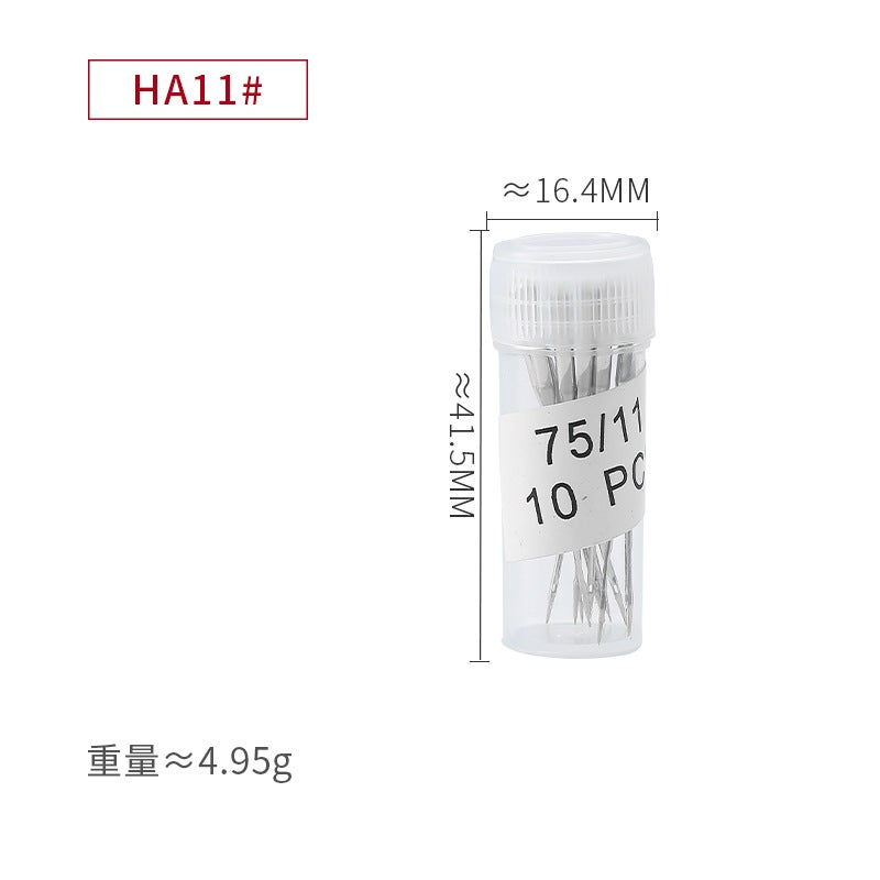 10/Pcs Multi-Model Old-Fashioned Household Machine Needles Sewing Machine Accessories Pedal Sewing Machine Needles Ha Sewing Flat Turning Machine Needles - Image 1