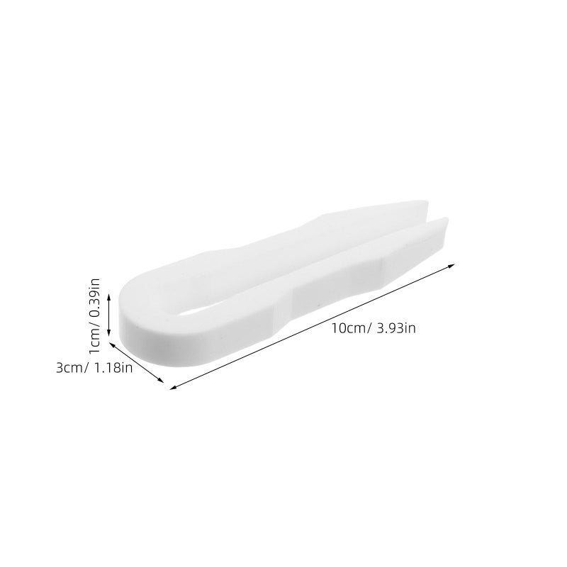 ملاقط PTFE المضادة للكهرباء الساكنة بطول 100 مم عالية الدقة وآمنة للتفريغ الكهروستاتيكي (ESD) لحام الإلكترونيات وإصلاح لوحات الدوائر - Image 3