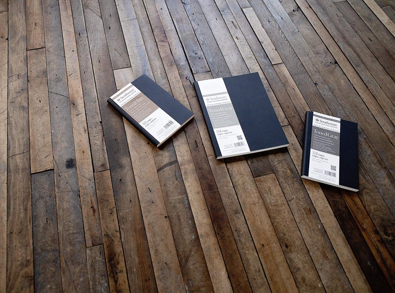 Strathmore 481-5 Softcover Art Sketch Journal, 5.5" X 8", Toned Tan, 112 Pages - Image 4