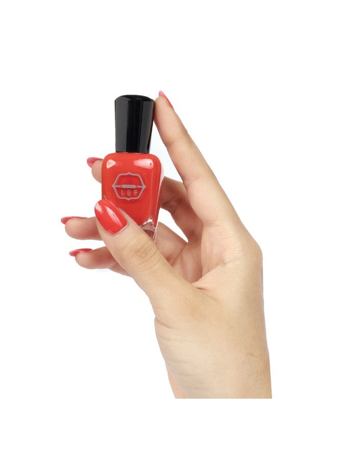 LEF Fusion Nail Polish Gel Effect, Intense Color and Shine | ALMANDINE 33 - Image 2