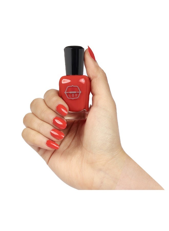 LEF Fusion Nail Polish Gel Effect, Intense Color and Shine | ALMANDINE 33 - Image 1