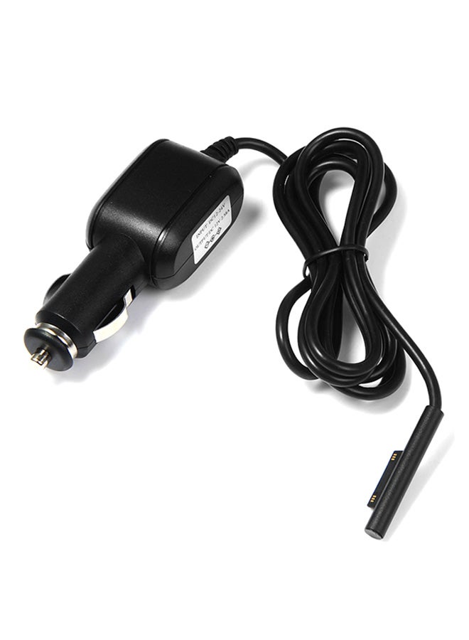 12V 36W Car Charger For Microsoft Surface Pro 3 Tablet PC Black