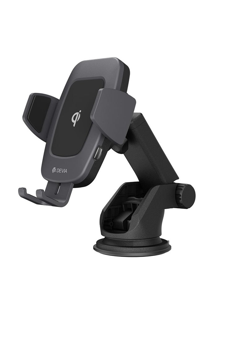ديفيا 【  ستاند جوال سيارة مغناطيسي مع شحن لاسلكي 】يدعم خيارات تثبيت متعددة مثل حامل المكيف وقاعدة الشفط  ليجمع بين تثبيت هاتفك بأمان و الشحن السريع - Image 1